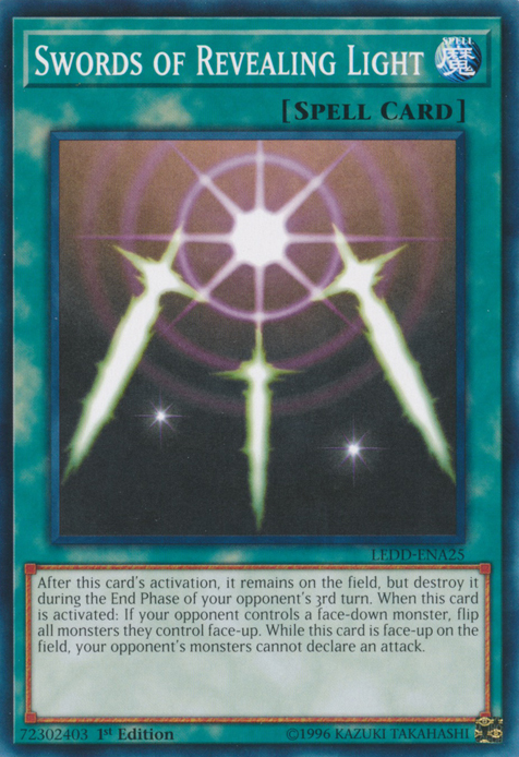 Swords of Revealing Light [LEDD-ENA25] Common | Jomio and Rueliete's Cards and Comics