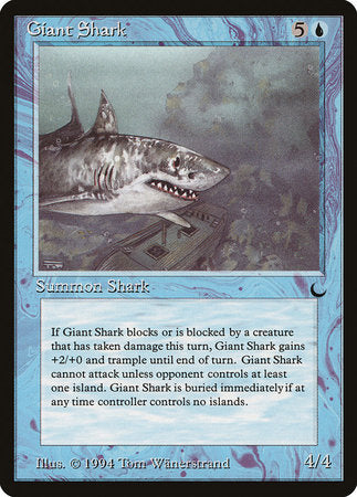 Giant Shark [The Dark] | Jomio and Rueliete's Cards and Comics