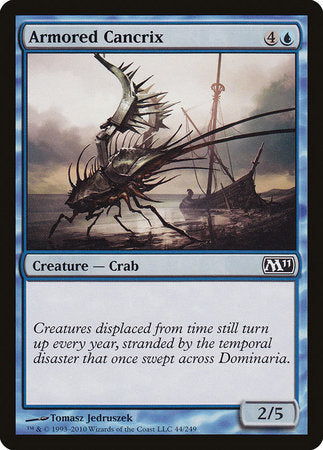 Armored Cancrix [Magic 2011] | Jomio and Rueliete's Cards and Comics