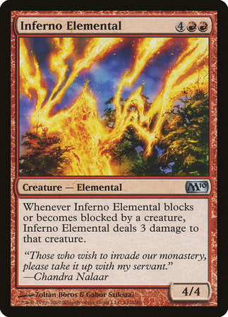 Inferno Elemental [Magic 2010] | Jomio and Rueliete's Cards and Comics