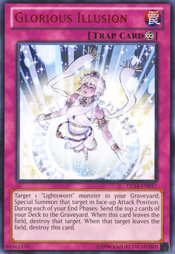 Glorious Illusion (Red) [DL14-EN017] Rare | Jomio and Rueliete's Cards and Comics