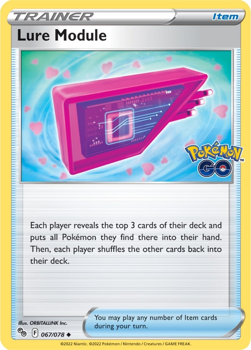 Lure Module (067/078) [Pokémon GO] | Jomio and Rueliete's Cards and Comics