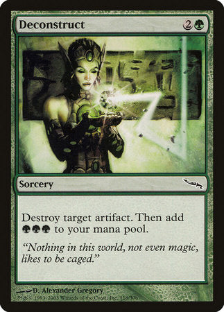 Deconstruct [Mirrodin] | Jomio and Rueliete's Cards and Comics