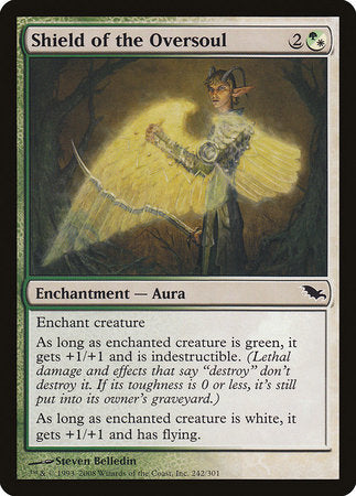 Shield of the Oversoul [Shadowmoor] | Jomio and Rueliete's Cards and Comics
