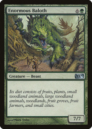 Enormous Baloth [Magic 2010] | Jomio and Rueliete's Cards and Comics