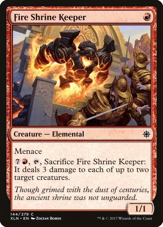 Fire Shrine Keeper [Ixalan] | Jomio and Rueliete's Cards and Comics