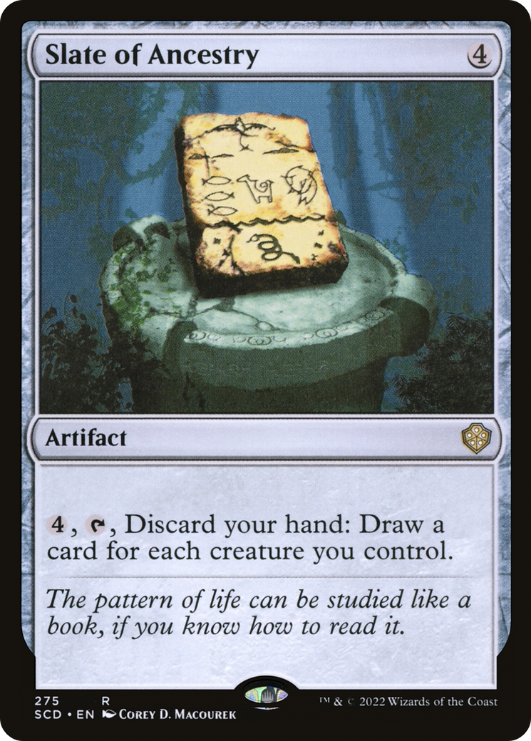Slate of Ancestry [Starter Commander Decks] | Jomio and Rueliete's Cards and Comics