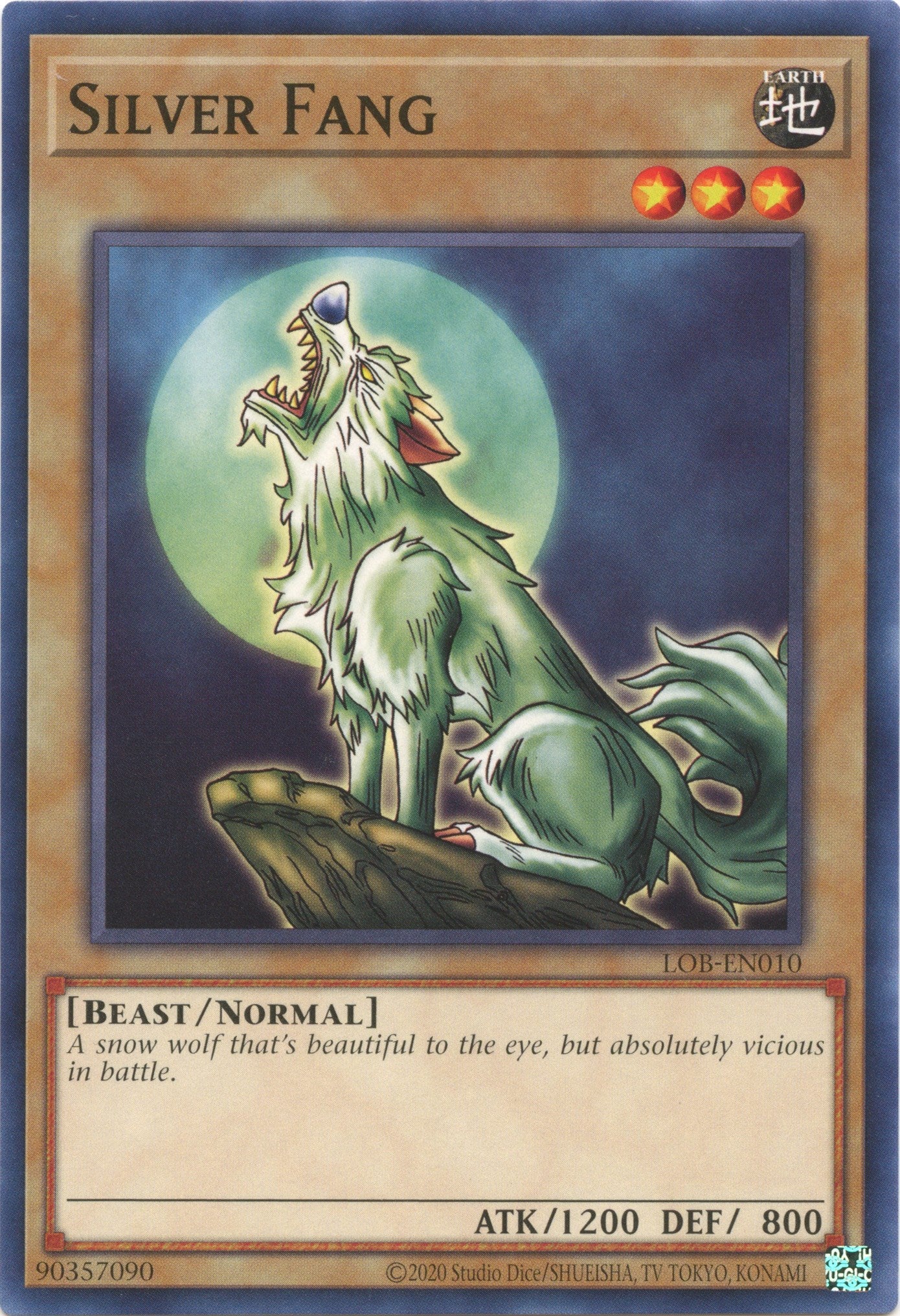 Silver Fang (25th Anniversary) [LOB-EN010] Common | Jomio and Rueliete's Cards and Comics
