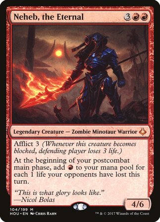 Neheb, the Eternal [Hour of Devastation] | Jomio and Rueliete's Cards and Comics