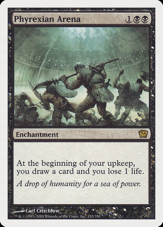 Phyrexian Arena [Ninth Edition] | Jomio and Rueliete's Cards and Comics