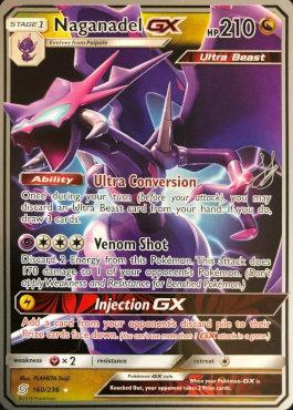 Naganadel GX (160/236) (Perfection - Henry Brand) [World Championships 2019] | Jomio and Rueliete's Cards and Comics
