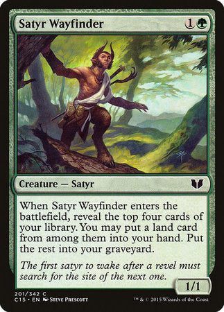 Satyr Wayfinder [Commander 2015] | Jomio and Rueliete's Cards and Comics