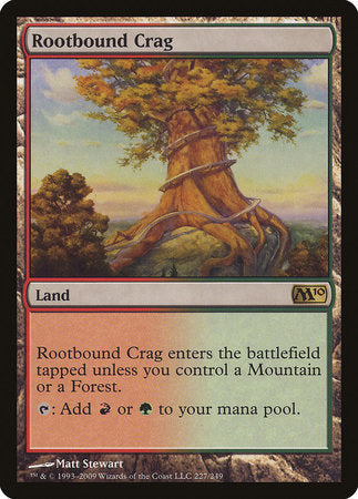 Rootbound Crag [Magic 2010] | Jomio and Rueliete's Cards and Comics