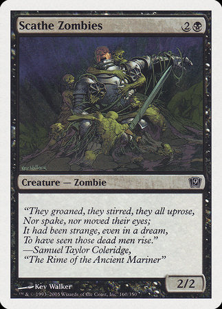 Scathe Zombies [Ninth Edition] | Jomio and Rueliete's Cards and Comics