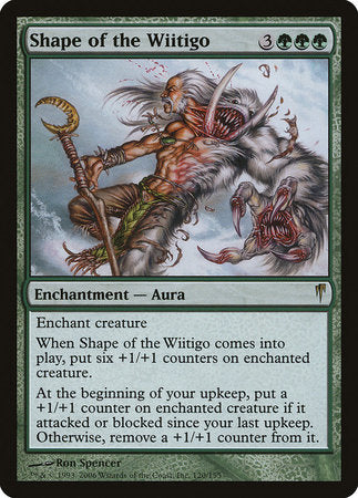 Shape of the Wiitigo [Coldsnap] | Jomio and Rueliete's Cards and Comics