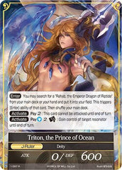 Oathkeeper of the Sacred Sea // Triton, the Prince of Ocean (1-097/J) [The Dawn of Valhalla] | Jomio and Rueliete's Cards and Comics