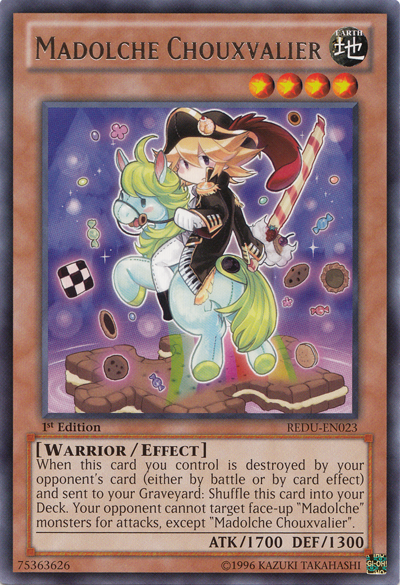 Madolche Chouxvalier [REDU-EN023] Rare | Jomio and Rueliete's Cards and Comics