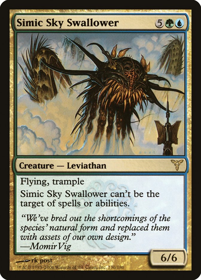 Simic Sky Swallower [Dissension] | Jomio and Rueliete's Cards and Comics