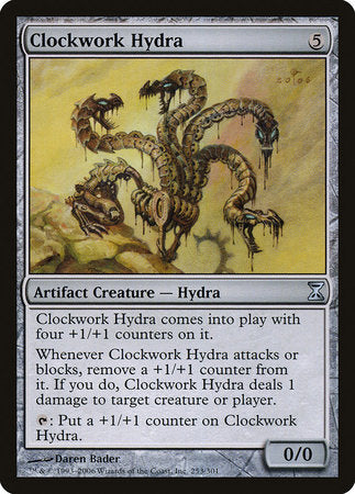 Clockwork Hydra [Time Spiral] | Jomio and Rueliete's Cards and Comics
