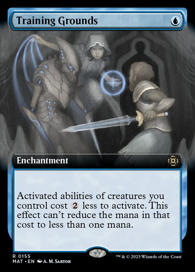 Training Grounds (Extended Art) [March of the Machine: The Aftermath] | Jomio and Rueliete's Cards and Comics
