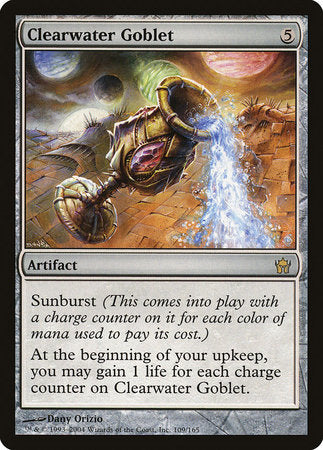 Clearwater Goblet [Fifth Dawn] | Jomio and Rueliete's Cards and Comics
