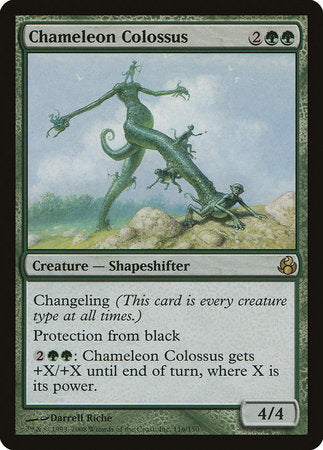 Chameleon Colossus [Morningtide] | Jomio and Rueliete's Cards and Comics