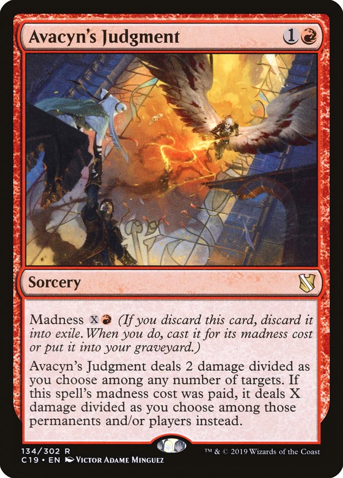 Avacyn's Judgment [Commander 2019] | Jomio and Rueliete's Cards and Comics