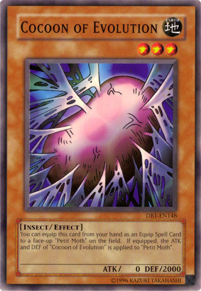 Cocoon of Evolution [DB1-EN148] Common | Jomio and Rueliete's Cards and Comics