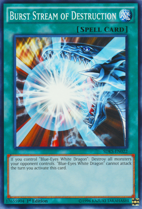 Burst Stream of Destruction [SDKS-EN022] Common | Jomio and Rueliete's Cards and Comics