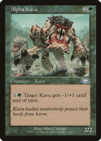 Alpha Kavu [Planeshift] | Jomio and Rueliete's Cards and Comics