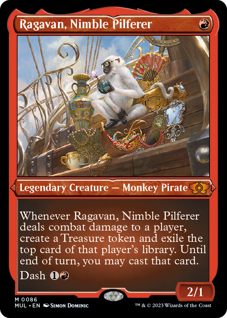 Ragavan, Nimble Pilferer (Foil Etched) [Multiverse Legends] | Jomio and Rueliete's Cards and Comics