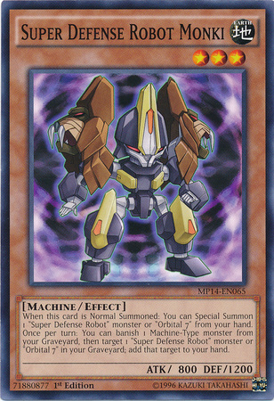 Super Defense Robot Monki [MP14-EN065] Common | Jomio and Rueliete's Cards and Comics