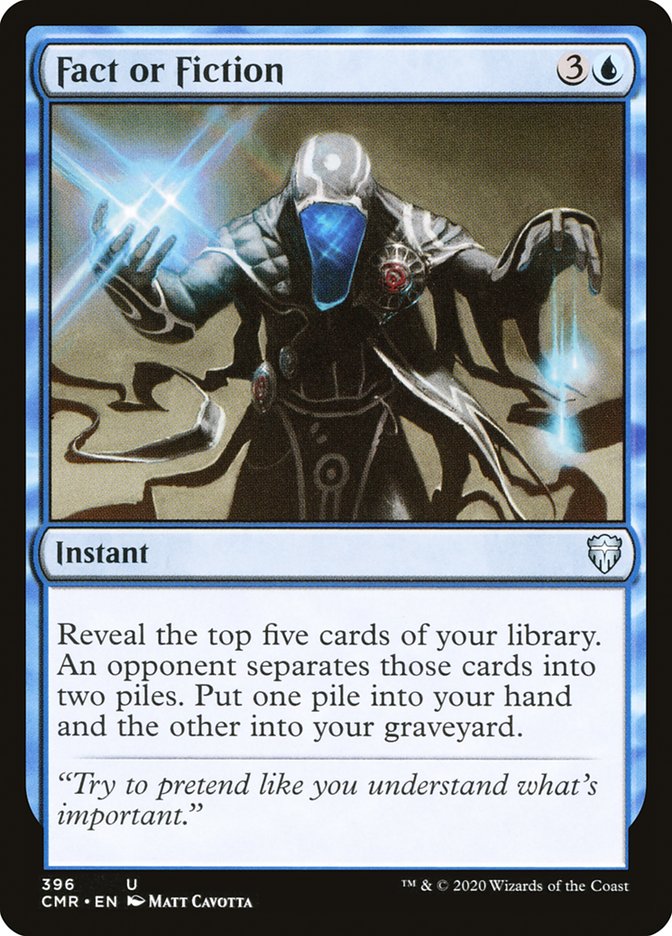 Fact or Fiction [Commander Legends] | Jomio and Rueliete's Cards and Comics