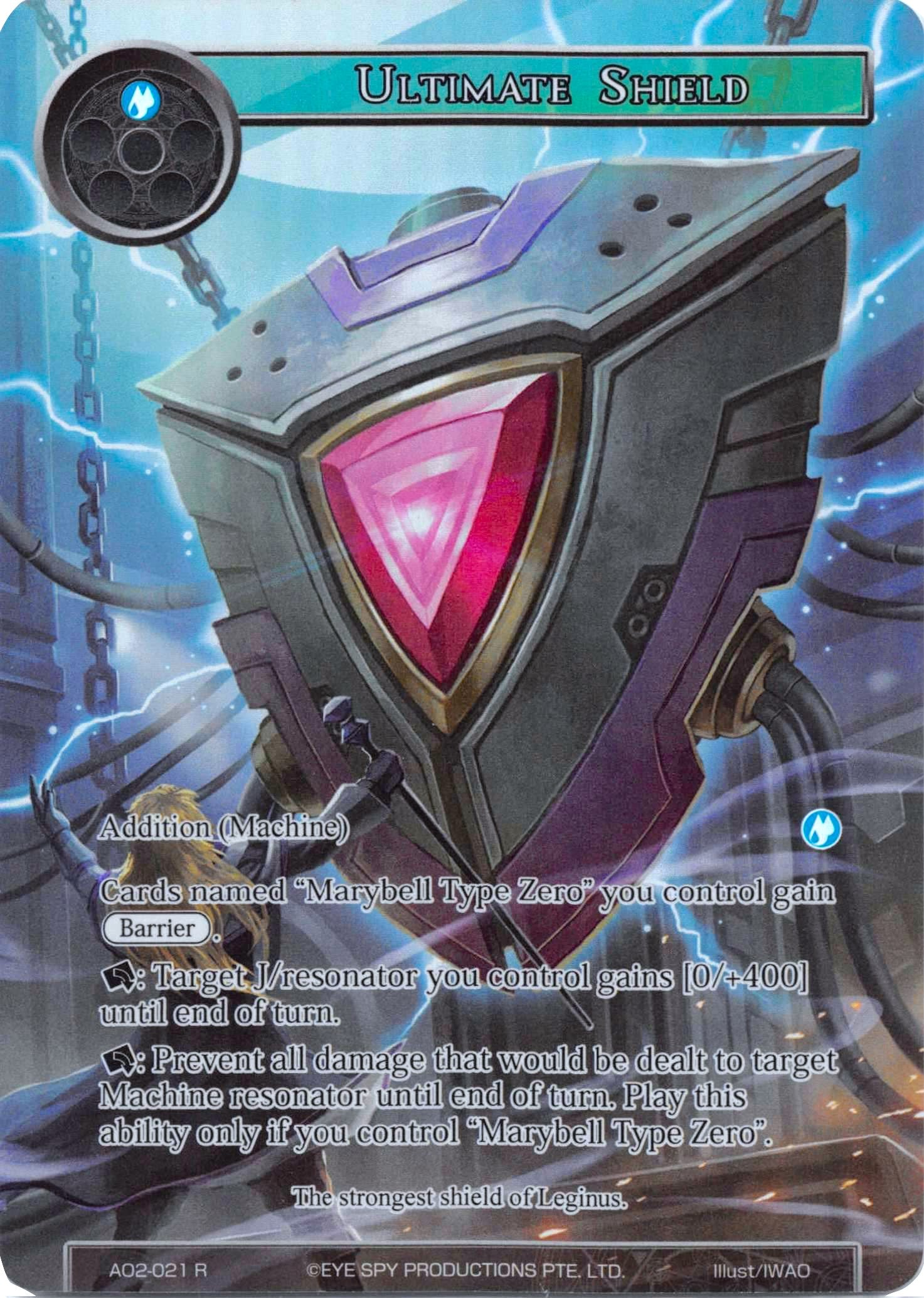 Ultimate Shield (Full Art) (AO2-021) [Alice Origin II] | Jomio and Rueliete's Cards and Comics