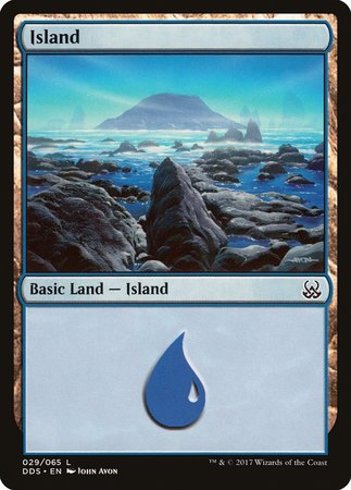 Island (29) [Duel Decks: Mind vs. Might] | Jomio and Rueliete's Cards and Comics