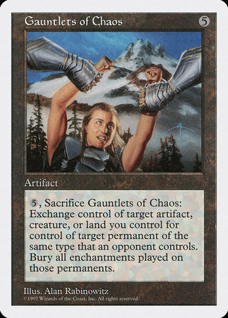 Gauntlets of Chaos [Fifth Edition] | Jomio and Rueliete's Cards and Comics