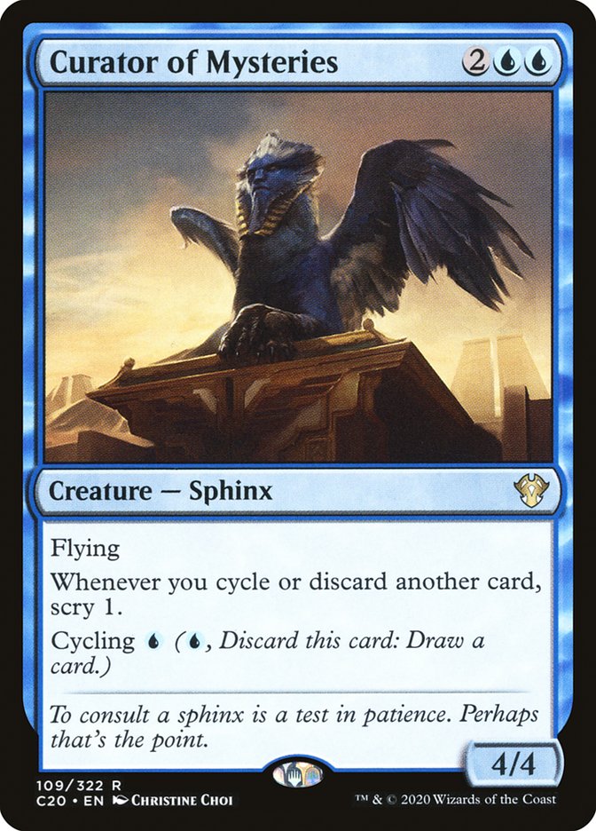 Curator of Mysteries [Commander 2020] | Jomio and Rueliete's Cards and Comics