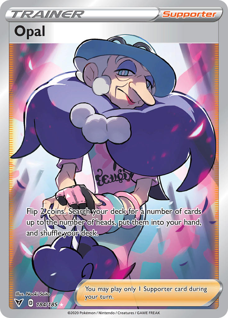 Opal (184/185) [Sword & Shield: Vivid Voltage] | Jomio and Rueliete's Cards and Comics