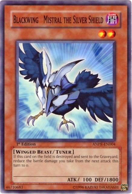 Blackwing - Mistral the Silver Shield [ANPR-EN004] Common | Jomio and Rueliete's Cards and Comics