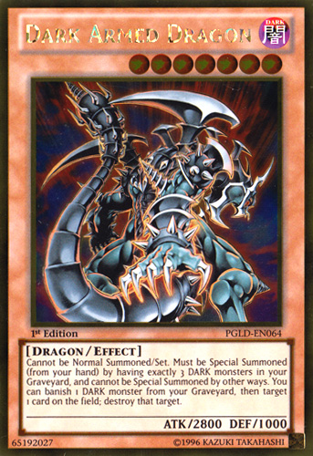 Dark Armed Dragon [PGLD-EN064] Gold Rare | Jomio and Rueliete's Cards and Comics