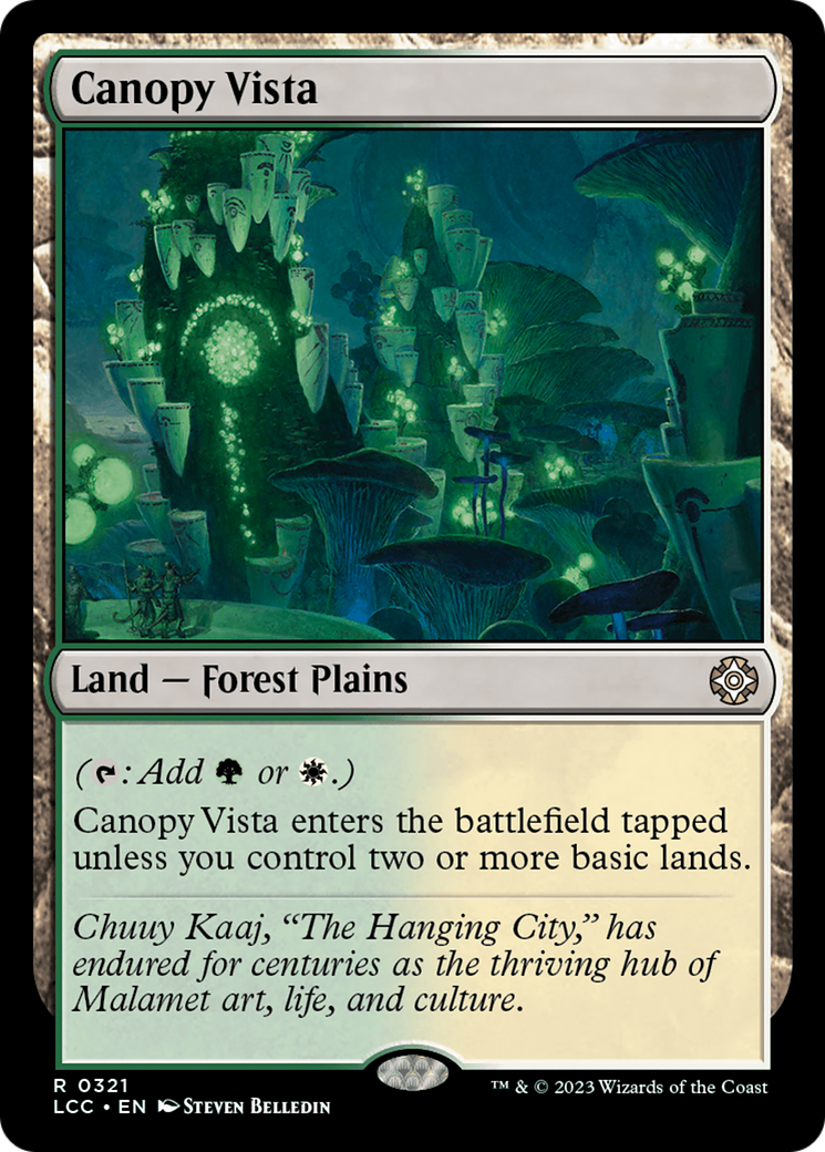 Canopy Vista [The Lost Caverns of Ixalan Commander] | Jomio and Rueliete's Cards and Comics