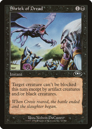 Shriek of Dread [Planeshift] | Jomio and Rueliete's Cards and Comics