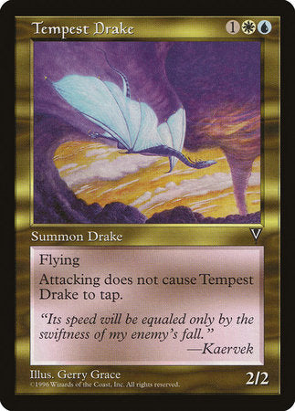 Tempest Drake [Visions] | Jomio and Rueliete's Cards and Comics