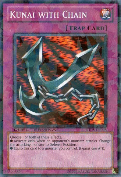 Kunai with Chain [DT05-EN048] Common | Jomio and Rueliete's Cards and Comics