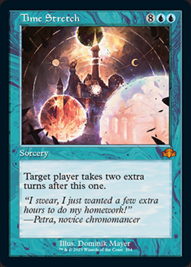 Time Stretch (Retro) [Dominaria Remastered] | Jomio and Rueliete's Cards and Comics