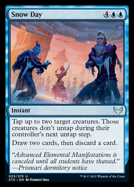 Snow Day [Strixhaven: School of Mages] | Jomio and Rueliete's Cards and Comics