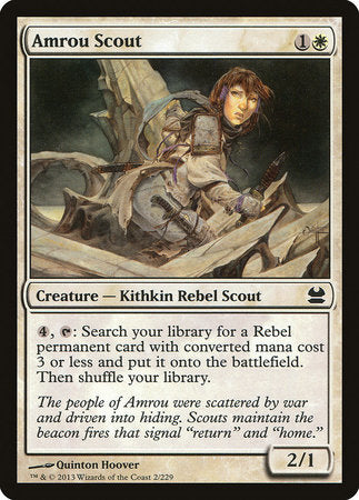 Amrou Scout [Modern Masters] | Jomio and Rueliete's Cards and Comics