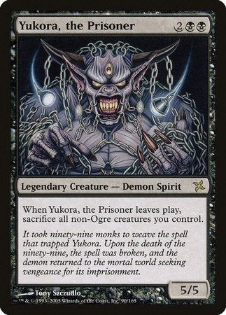 Yukora, the Prisoner [Betrayers of Kamigawa] | Jomio and Rueliete's Cards and Comics