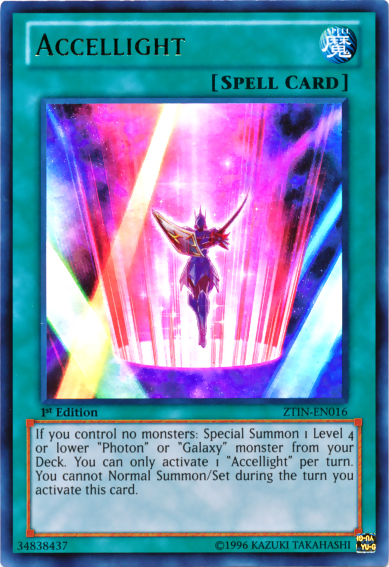 Accellight [ZTIN-EN016] Ultra Rare | Jomio and Rueliete's Cards and Comics