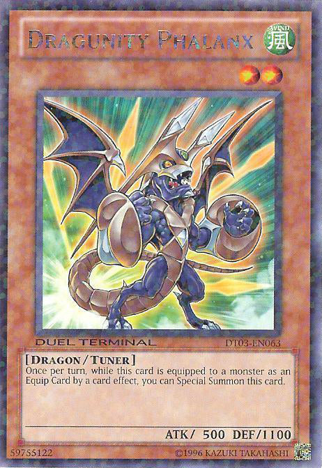 Dragunity Phalanx [DT03-EN063] Rare | Jomio and Rueliete's Cards and Comics